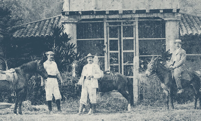 A young German merchant named Gustav Julius Vollmer