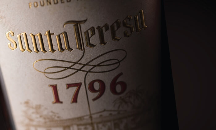 SANTA TERESA 1796 bottle